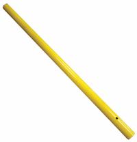 GARLOCK SAFETY SYSTEMS Latch Post: 41 in Post Ht, Galvanized, Steel, Yellow (MPN 421193S). Key specifications — Brand: GARLOCK SAFETY SYSTEMS; Compatible Brand and Series: Garlock Swing Gates; Product Type: Latch Post; Compatible Manufacturer Model Number: 407723; Finish: Galvanized; Post Material: Steel; Post Type: Latch.