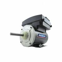 U.S. MOTORS Condenser Fan Motor: RESCUE® EcoTech™, 56HZ Frame Size, Rigid Base, ECM, 2 1/2 hp (MPN 6361EO). Key specifications — Brand: U.S. MOTORS; Manufacturer Part Number: 6361EO; ECM Motor Type: Constant RPM; External Control Type: Integrated controller 0-10 Vdc Inputs; Features: Outdoor Use; Frame Size: 56HZ; Full Load Amps @ 60 Hz: 6.5-5.8 A; Includes: Rigid Base Mount.
