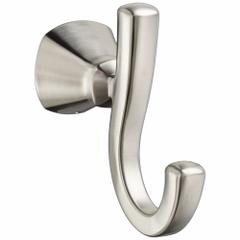 AMERICAN STANDARD Robe Hook: 4 1/8 in x 1 7/8 in x 4 3/8 in, Metal, Brushed (MPN 7018210.295). Key specifications — Brand: AMERICAN STANDARD; Material: Metal.