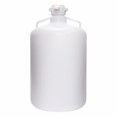 APPROVED VENDOR Plastic Carboys, Jerricans, & Jugs: 50 L Capacity - mL, Autoclavable - Round Carboys