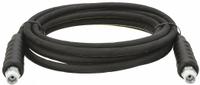 Hydraulic Hose Assembly: 3/8 in ID, NPTF x NPTF, 50 ft Lg, Black, 3/8 in x 3/8 in Fitting Size (MPN H9350). Key specifications — Hose Color: Black; Hose Tube Material: Rubber; Fitting Type: NPTF x NPTF; Manufacturer Part Number: H9350; Brand: ENERPAC.