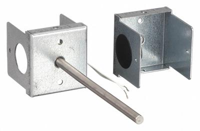 JOHNSON CONTROLS Temperature Sensor: Remote Immersion, Conduit Box, -50°F to 250°F, Steel - Immersion Temperature Sensors