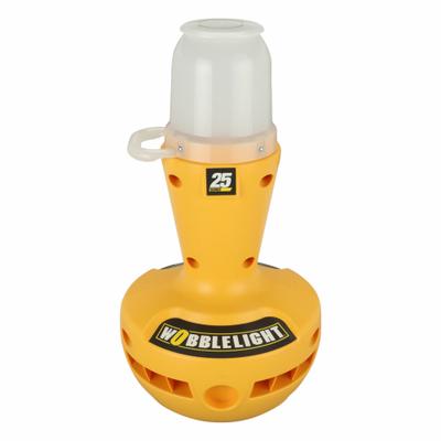 WOBBLE LIGHT Self Righting Job Site Light: LED, 6,000 lm Max Brightness, 1 Levels, 120V AC - Self-Righting Floor Lights