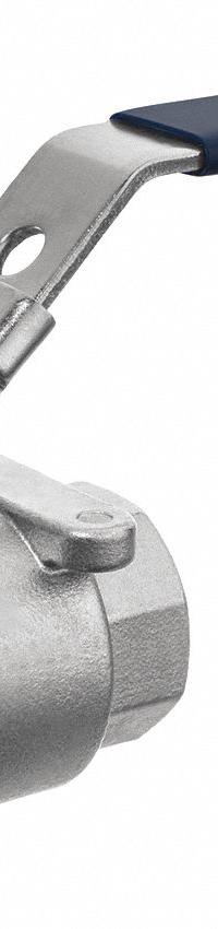 USA INDUSTRIALS Manual Two-Way Ball Valve: 2 in, 304 Stainless Steel, Straight Valve Body, Two-Piece (MPN ZUSA-VLV-58). Key specifications — Brand: USA INDUSTRIALS; Handle: Locking Lever.
