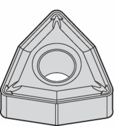 WIDIA Turning Insert: WNMG4312P - Trigon (W) Indexable Turning Inserts