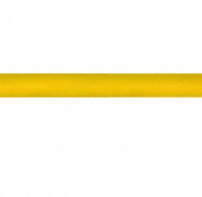 MURRELEKTRONIK Cordset: M12 Male Straight X Bare Wire, 4 Pins, Yellow, PUR, 3 m Cable Lg - Single-Ended Cordsets with PUR Jacket for Twisting Applications