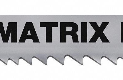 MORSE Band Saw Blade: Bi-Metal, Matrix II, Aluminum/Carbon Steel/Structural Steel - General Purpose Metal Cutting Blades