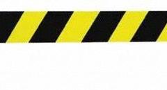 BANNER STAKES Retractable Belt Head: Yellow, 42 in Overall Ht, 15 ft Belt Lg, 2 1/2 in Belt Wd (MPN PL4038). Key specifications — attr193628: BANNER STAKES; attr983760: No Pattern; attr983762: Closed for Maintenance; attr981605: 15 ft Retractable Belt.