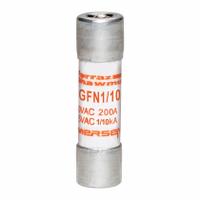 MERSEN Fuse: GFN Series, Midget, Time-Delay, 100 mA, 250 V AC, 13/32 in x 1 1/2 in, Indicating (MPN GFN1/10). Key specifications — Series: GFN; Brand: MERSEN.