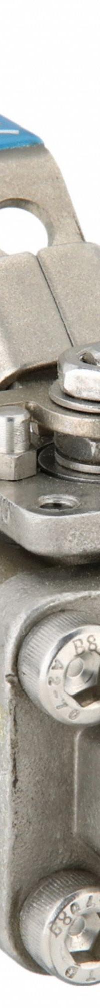 MILWAUKEE VALVE Manual Two-Way Ball Valve: 3/8 in, Stainless Steel, Straight, Socket x Socket (MPN 35RSS1NLL-038). Key specifications — Brand: MILWAUKEE VALVE; Seat Material: Polymer; Handle: Locking Lever.