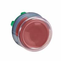SCHNEIDER Flush Push Button: Red, 22 mm Mounting Size, Non-Metallic, Momentary (MPN ZB5APA4). Key specifications — Brand: SCHNEIDER; Action: Momentary; Series: XB5; Push Button Material Type: Non-Metallic.