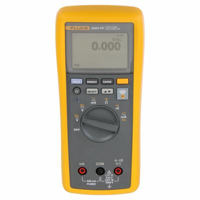 FLUKE Digital Multimeter: TRMS, CAT III 1000V/CAT IV 600V, 1,000 V Max AC Volt Measurement - Advanced Feature Multimeters