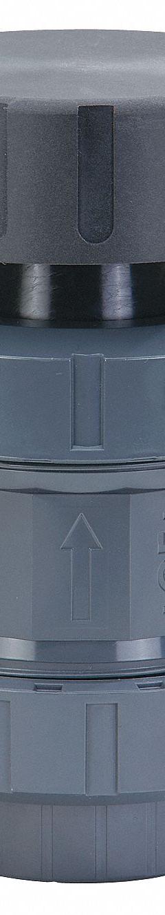GEORG FISCHER Vent Valve: Aeration System, EPDM, 3/4 in Inlet Connection Size, NPT/Socket (MPN 161595103). Key specifications — Brand: GEORG FISCHER.