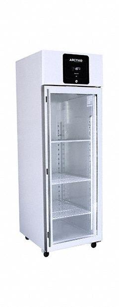 ARCTIKO Biomedical Refrigerator: 22 cu ft, Upright, 2°C to 8°C, 31 in Overall Dp, 28 in Overall Wd (MPN PR 650). Key specifications — Door Opening Style: Right; Alarm Type: Temperature; Manufacturer Part Number: PR 650; Brand: ARCTIKO; Product Type: Biomedical Refrigerator; Door Type: Glass; Refrigerant Type: R-290.