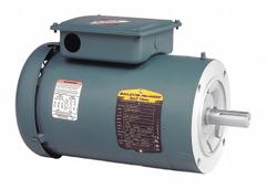 BALDOR General Purpose Motor: C-Face Mount, Totally Enclosed Fan Cooled, 2 hp, 230/460V AC (MPN VEUHM3558T). Key specifications — Brand: BALDOR; Nameplate Voltage @ 60 Hz: 230/460V AC; Full Load Current @ 60 Hz: 2.8 A; Nameplate RPM @ 60 Hz: 1,760 RPM; Motor Enclosure: TEFC.