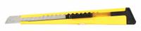 ABILITY ONE Utility Knife: 5 1/2 in Overall Lg, Plain, 13 Segments, 0 Blades Stored, Black, Metal (MPN 5110-01-621-5253). Key specifications — attr307932: Plain; attr307935: Black; attr307939: Metal; attr307957: Straight; attr324893: ABILITY ONE.