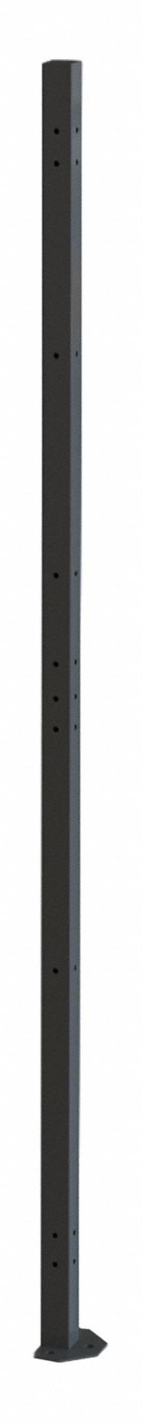 FOLDING GUARD Universal Post: 84 in H, Black, Powder-Coated (MPN PS084Y16A1). Key specifications — Finish: Powder-Coated; Material: Steel; Includes Mounting Hardware: Yes; Brand: FOLDING GUARD.