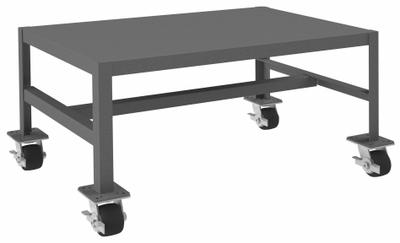 DURHAM MFG Work Table: Fixed Ht, Steel, 36 in x 24 in - Steel-Top Mobile Worktables