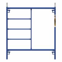 METALTECH Scaffold Frame: Step Frame, Steel, Frames (MPN M-MF6060PS). Key specifications — Compatible with Grainger Part Number: 20TN21; Color: Blue; Included Components: Spring-Locks; Material: Steel; Product Type: Step Frame; Series: Saferstack; Brand: METALTECH.