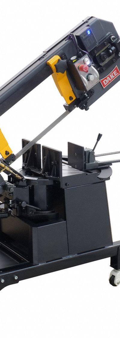 DAKE CORPORATION Band Saw: 8 in x 10 in - Mitering Semi-Automatic Horizontal Band Saws