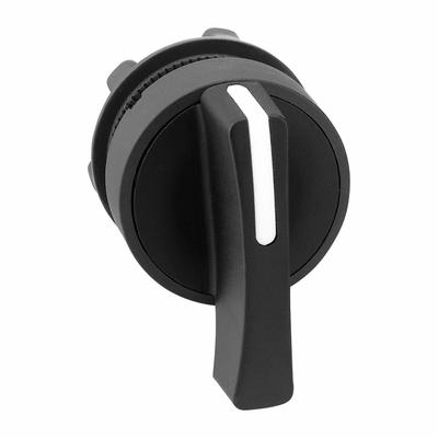 SCHNEIDER Long-Handled Selector Switch: 22 mm Panel Mount Size, 3 Positions - Selector-Switch Operators