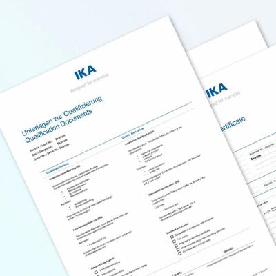 IKA Quality Documentation (MPN 10006578) - Viscometer Accessories