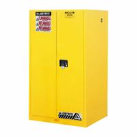Storage Cabinet: 5 3/8 ft Overall Ht, 34 in Overall Dp, 34 in Overall Wd, Steel, 0 Drawers, 2 Doors (MPN 253259). Key specifications — Product Type: Tall Flammable Cabinet; Brand: DIVERSIFIED SPACES; Material: Steel; Standing Style: Wall Mounted; Cabinet Type: Tall Cabinets.