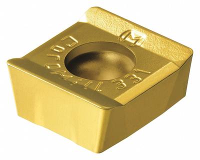 SANDVIK COROMANT Milling Insert, Medium, Rectangle, 331.1A: N331.1A-04 35 05M-KM1020 - Rectangle (L) Indexable Milling Inserts