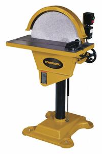 POWERMATIC Disc Sander: For Wood, 230V, Single-Phase, 2 hp, 20 in Dia, Floor Standing, 1,720 RPM Max (MPN 1791276). Key specifications — attr652953: 230V; attr652936: Single-Phase; attr666565: Wood; attr652910: POWERMATIC.