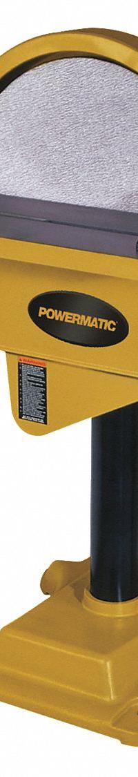 POWERMATIC Disc Sander: For Wood, 230V, Single-Phase, 2 hp, 20 in Dia, Floor Standing, 1,720 RPM Max (MPN 1791276). Key specifications — attr652953: 230V; attr652936: Single-Phase; attr666565: Wood; attr652910: POWERMATIC.