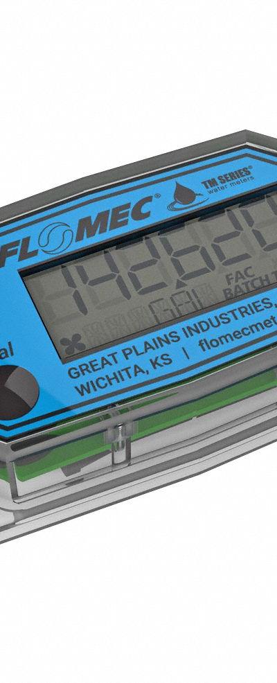 FLOMEC Electronic flow meter: Computer Display - Pumps