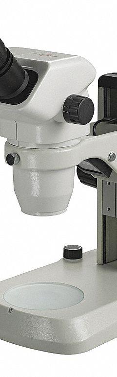 ACCU-SCOPE Microscope: Stereo, Binocular, 0.67X to 4.5X, 22 mm Optical Field of View, E-LED, 100 mm (MPN 3075-LED-E). Key specifications — attr1026089: E-LED; attr1026045: 11-13/32 in x 12-1/2 in; attr1026048: ACCU-SCOPE; attr1026055: Yes; attr1026068: 10X; attr1026078: 0.67X to 4.5X; attr1026095: 100 mm.