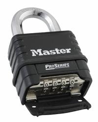 MASTER LOCK Combination Padlock: Scrolling Combo, Black, Zinc Die-Cast, Std Shackle (MPN 1178D). Key specifications — Dial Color: Silver; Brand: MASTER LOCK.