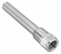 ASHCROFT Threaded Thermowell: Stainless Steel, For 18 in Stem Lg, 16 1/2 in Insertion Lg (MPN 50W1650ST260C). Key specifications — Maximum Operating Temperature: 700°F at 3700 psi; Brand: ASHCROFT; Maximum Operating Pressure: 7,000 psi at 100°F.