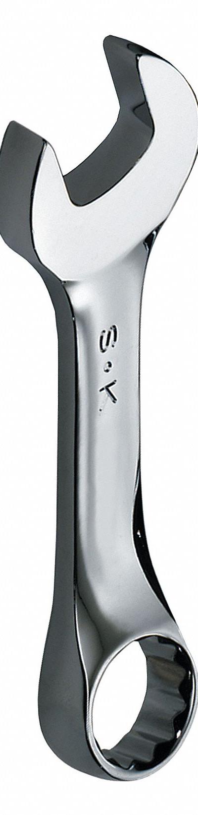 SK PROFESSIONAL TOOLS Combination Wrench: Alloy Steel, Chrome, 22 mm Head Size - Metric 12-Point Combination Wrenches