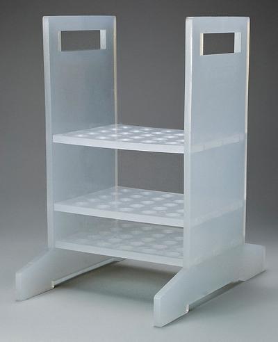 SP SCIENCEWARE Tube Rack: 8 3/8 in Overall Wd, 9 7/8 in Overall Ht, 5 7/8 in Overall Lg - Lab Storage Racks