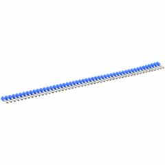 PANDUIT Wire Ferrule: 14 AWG Max Wire Size, Holds 1 Wire, Blue, Polypropylene, 0.1 in Ferrule Dia (MPN FSD80-8-DSL6). Key specifications — Brand: PANDUIT.