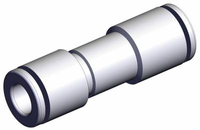 SMC Pneumatic Check Valve: Straight, 6 mm Tubing, 6 mm Tubing - Pneumatics