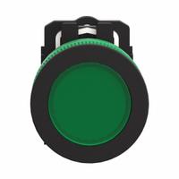 SCHNEIDER ELECTRIC Pilot Light: 30 mm Panel Mounting Size, Green, LED, XB5 Series (MPN XB5FVG3). Key specifications — Series: XB5; Brand: SCHNEIDER; Includes Push-To-Test: No Push-To-Test Included.