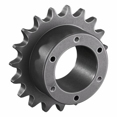 TRITAN Sprocket: For 80 Chain, 19 Teeth, 6.076 in Pitch Dia, 6.59 in Outside Dia - Size 80 Bushed-Bore Roller Chain Sprockets