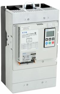 EATON Soft Start: 600V AC, 304 A Output Current, With Bypass, NEMA 1, 60/50 Hz, Three Phase, 24V DC (MPN S811+T30N3S). Key specifications — Control Voltage: 24V DC; Manufacturer Part Number: S811+T30N3S.