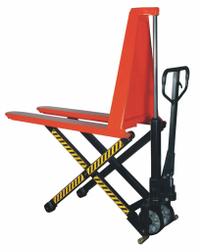 DAYTON High-Lift Pallet Jack: 3,000 lb, Steel, Narrow Fork, 46 in L x 21 in W Forks, Hand Pump (MPN 11K277). Key specifications — Lift Control: Hand Pump; Handle Type: D-Shaped; Brand: DAYTON.