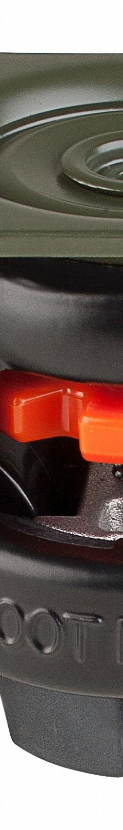 FOOT MASTER Plate Caster: Nylon Tread, 42 mm Wheel Dia, 71 mm Mounting Ht, 132 lb Load Capacity (MPN GD-40-F-NYN-FBL). Key specifications — Brand: FOOT MASTER; Frame Color: Black.
