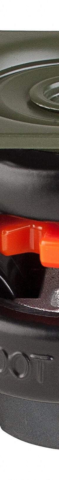 FOOT MASTER Plate Caster: Nylon Tread, 42 mm Wheel Dia, 71 mm Mounting Ht, 132 lb Load Capacity (MPN GD-40-F-NYN-FBL). Key specifications — Brand: FOOT MASTER; Frame Color: Black.