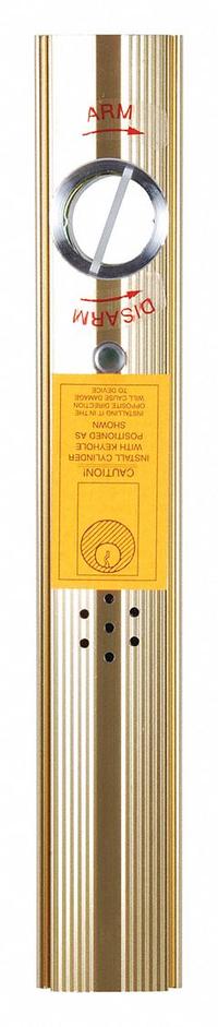 VON DUPRIN Exit Door Alarm Kit: 9 V DC, Mortise, Aluminum, Horn, 85 dB Sound Level (MPN 99ALK 3FT US3). Key specifications — Power Source: Battery; Brand: VON DUPRIN; Cylinder Type: Mortise; Sound Type: Horn; Alarm Body Material: Aluminum.