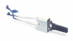Hot Surface Igniter: OEM, Silicon Carbide, 5 3/4 in Lead Lg, 120V AC, Spade Terminals (MPN 07 67A365S1). Key specifications — Electrical Connection Type: Spade Terminals; Manufacturer Part Number: 07 67A365S1; Brand: WHITE-RODGERS; Input Voltage: 120V AC; Replacement for OEM Brands: White-Rogers.