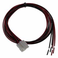 SPEED WIRING PRODUCTS Connector: Molex, .093, 2 Poles, 48 in Wire Lead Lg, 10 A, 250V AC (MPN HA-02-4848). Key specifications — Wire Type: Hookup & Lead Wire (UL 1015); Brand: SPEED WIRING PRODUCTS; Number of Poles: 2; Voltage Rating: 250V AC; Wire Jacket Material: PVC; Current Rating: 10 A; Wire Color: Red; Kit Contents - Description: (1) Plug with Male Contacts.