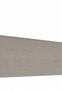 ECONOCO Shelving Bracket: Single, 1 in Slot Spacing, 1/2 in Slot Lg, 1/8 in x 12 in x 3 in, Silver (MPN GHSR12/SC). Key specifications — Product Type: Right Offset Shelf Bracket; Color: Silver; For Display Type: Single Slotted Standards; Material: Steel; Duty Rating: Heavy Duty; Brand: ECONOCO; Finish: Satin-Chrome; Mounting Type: Hanging.