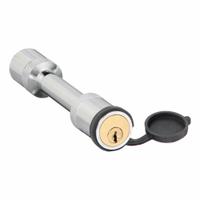 ATV Vise Locking Hitch Pin: Steel, 7 1/4 in Overall Lg, 1 1/2 in Overall Wd, 4 5/8 in Overall Ht (MPN 10065)