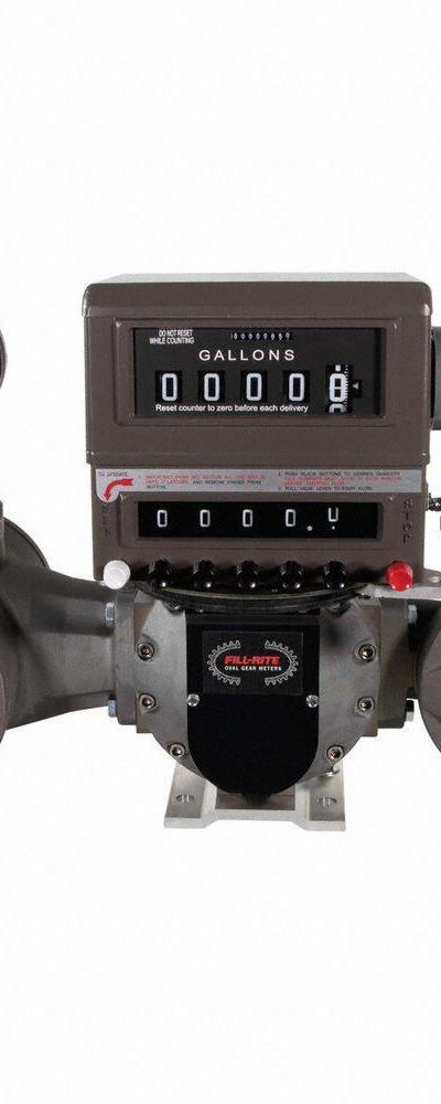 FILL-RITE Positive Displacement Flowmeter,3 in Sz - Meters for Fuel Transfer Pumps